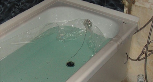 Установкой акрилового вкладыша | Буинск